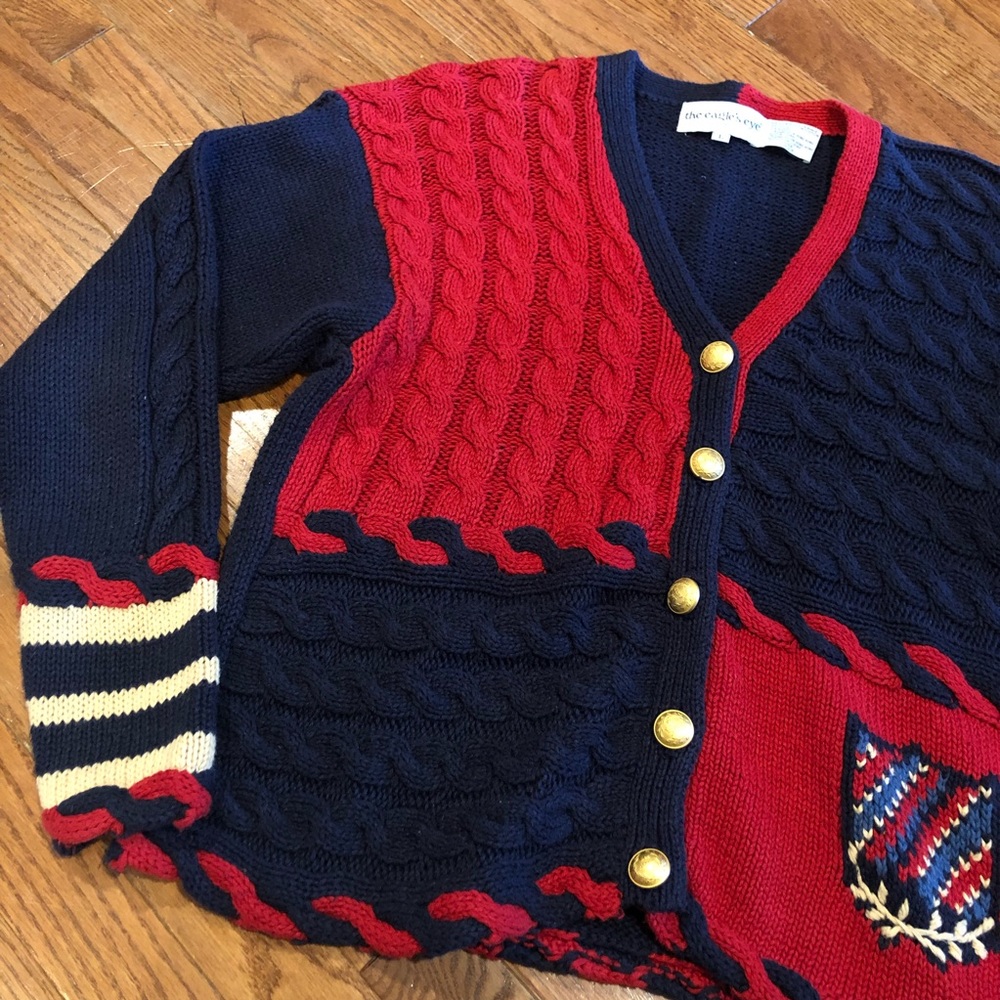 Vintage Eagle’s Eye Sweater H48